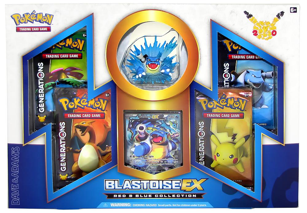 Blastoise EX: Red And Blue Collection from Generations Pokémon card set